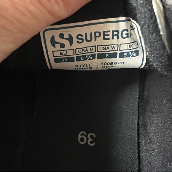 SUPERGA | Varnish Mirror Metallic Lace Up Shoes size 8 - Picture 6 of 7